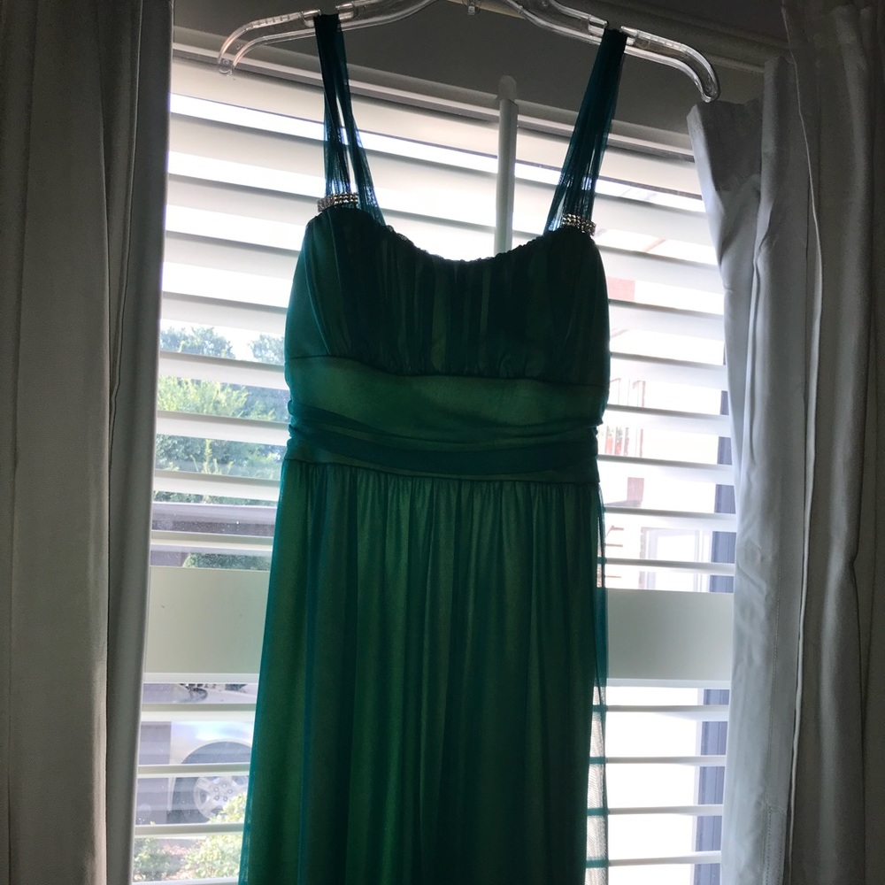 Turquoise dress
